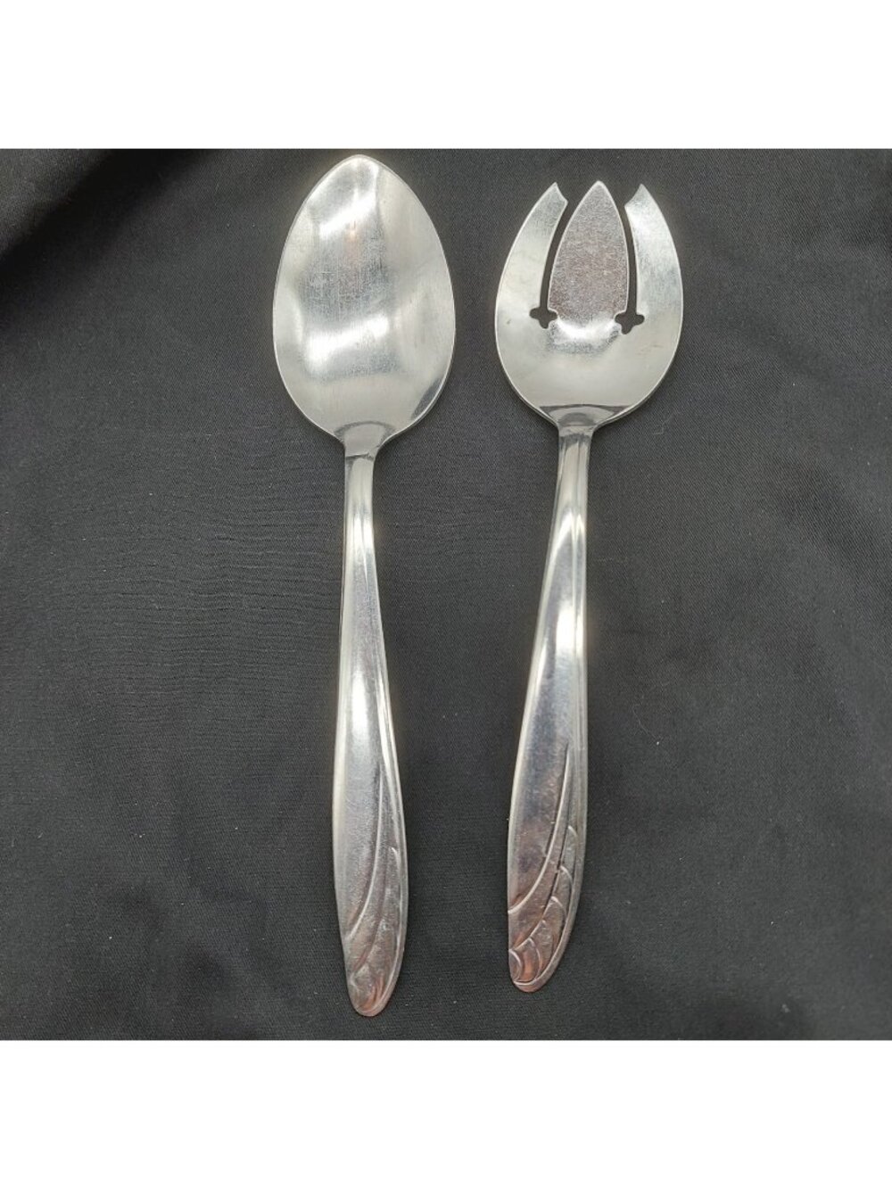 Majesco MJS3 Pattern Serving Sppon Fork Stainless Steel Flatware READ